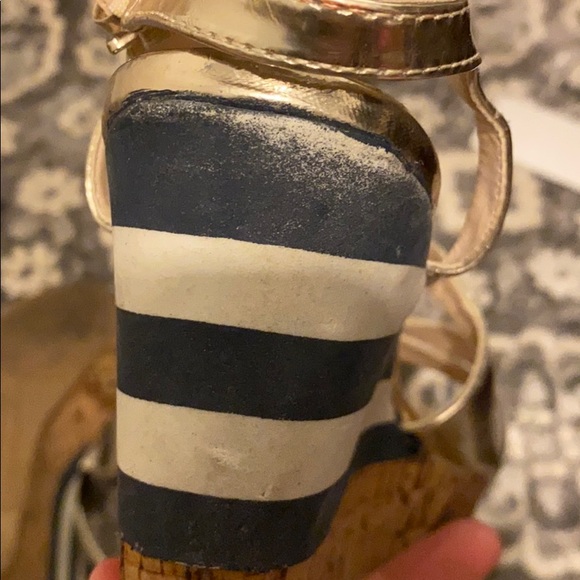 Tommy Hilfiger platform cork wedge sandals - Picture 7 of 7